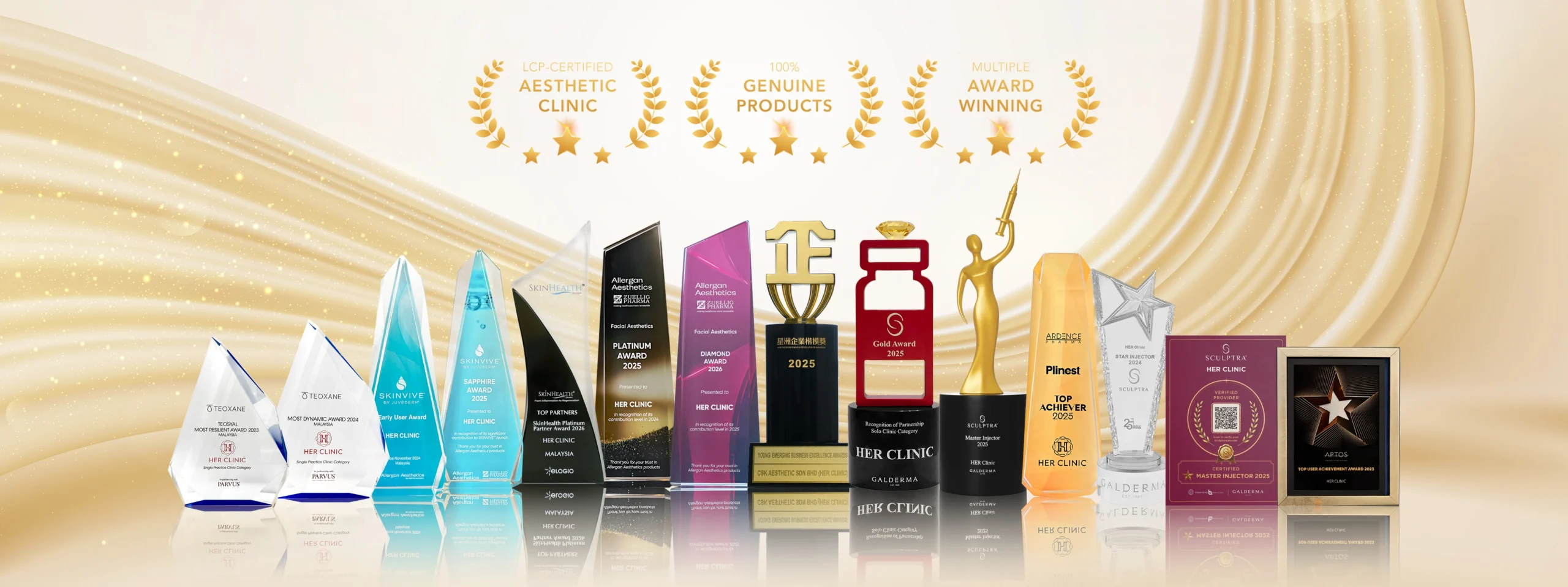 Her Clinic Award Banner