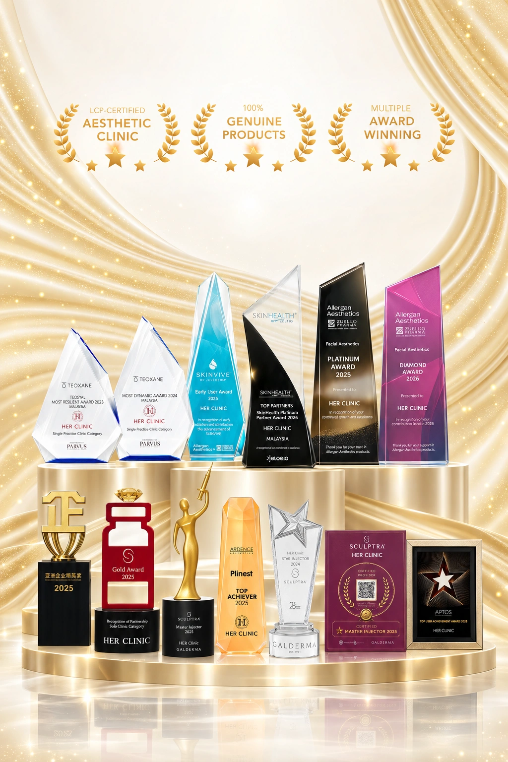 Her Clinic Award Banner Mobile